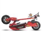 chaos 1000w 48v sla hub drive red off road electric scooter 3